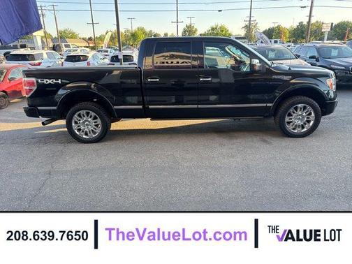 Tuxedo Black Metallic 2012 Ford F-150 Platinum