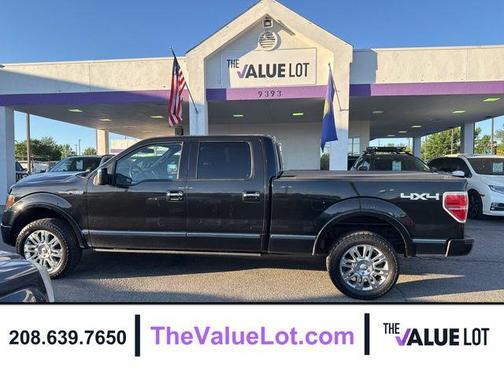 Tuxedo Black Metallic 2012 Ford F-150 Platinum