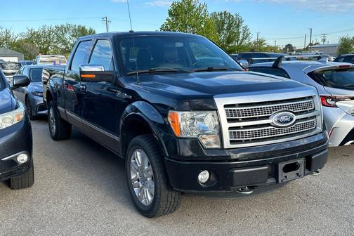 Tuxedo Black Metallic 2012 Ford F-150 Platinum