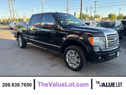 Tuxedo Black Metallic 2012 Ford F-150 Platinum