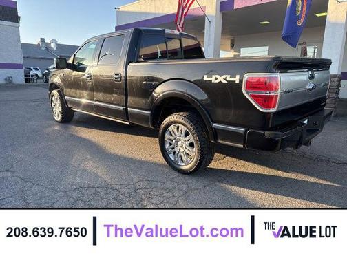 Tuxedo Black Metallic 2012 Ford F-150 Platinum