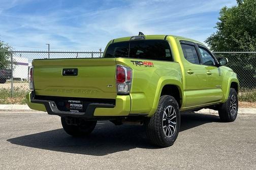 Electric Lime Metallic 2023 Toyota Tacoma TRD Sport