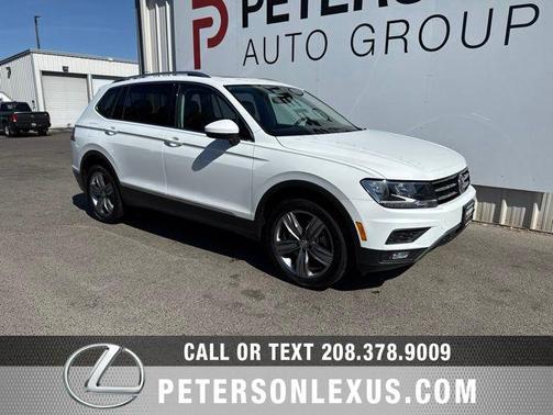 Pure White 2021 Volkswagen Tiguan 2.0T SEL
