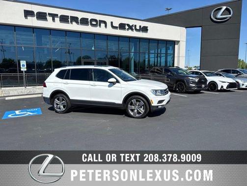 Pure White 2021 Volkswagen Tiguan 2.0T SEL