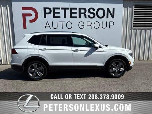 Pure White 2021 Volkswagen Tiguan 2.0T SEL