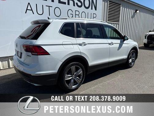 Pure White 2021 Volkswagen Tiguan 2.0T SEL