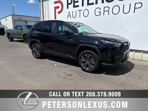 Midnight Black Metallic 2024 Toyota RAV4 Hybrid XLE Premium