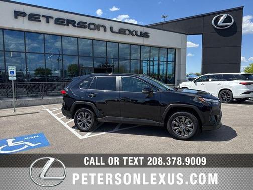Midnight Black Metallic 2024 Toyota RAV4 Hybrid XLE Premium
