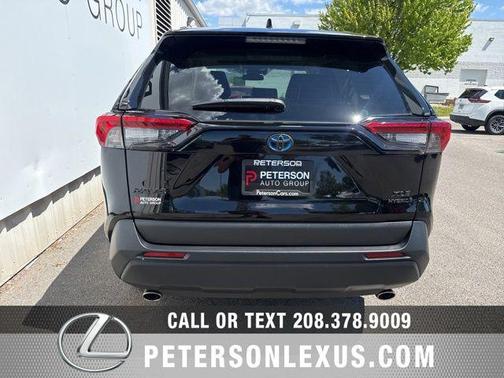 Midnight Black Metallic 2024 Toyota RAV4 Hybrid XLE Premium