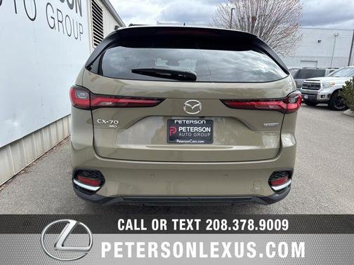 Zircon Sand Metallic 2025 Mazda CX-70 PHEV Premium Plus Package