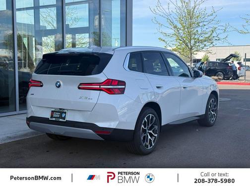 Mineral White Metallic 2026 BMW X3 30 xDrive