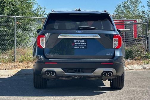 Stone Blue Metallic 2022 Ford Explorer Platinum