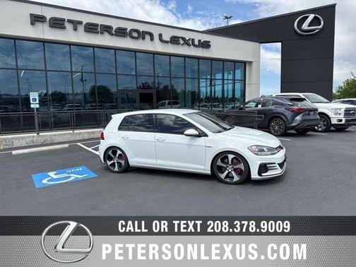 Pure White 2019 Volkswagen Golf GTI 2.0T S 4-Door