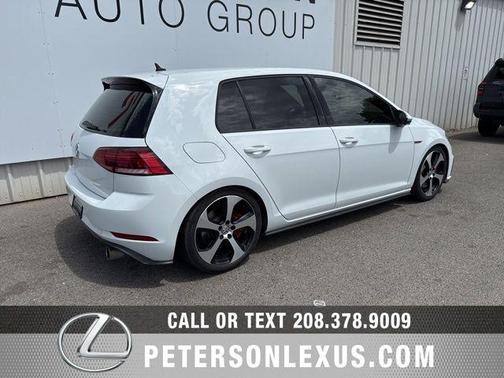 Pure White 2019 Volkswagen Golf GTI 2.0T S 4-Door