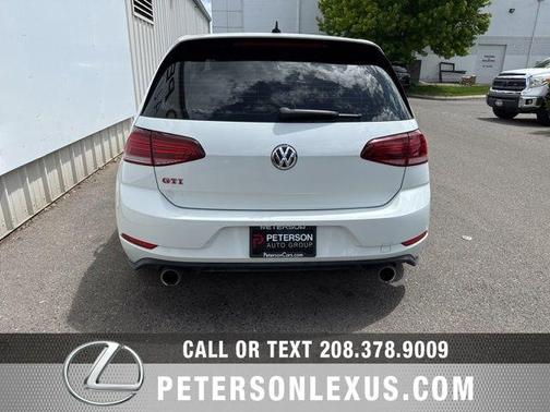 Pure White 2019 Volkswagen Golf GTI 2.0T S 4-Door