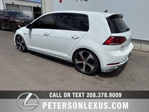 Pure White 2019 Volkswagen Golf GTI 2.0T S 4-Door