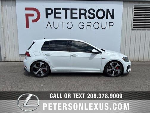 Pure White 2019 Volkswagen Golf GTI 2.0T S 4-Door