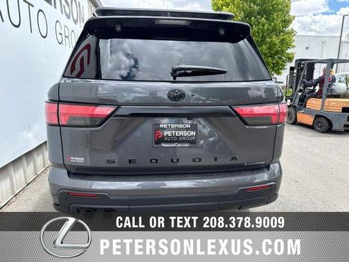 Magnetic Gray Metallic 2025 Toyota Sequoia TRD Pro