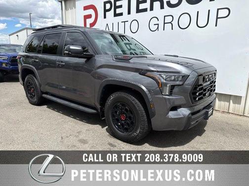 Magnetic Gray Metallic 2025 Toyota Sequoia TRD Pro