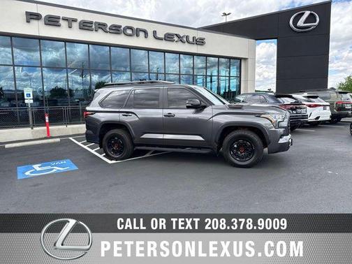 Magnetic Gray Metallic 2025 Toyota Sequoia TRD Pro
