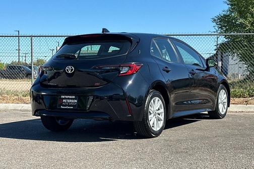 Midnight Black Metallic 2023 Toyota Corolla SE