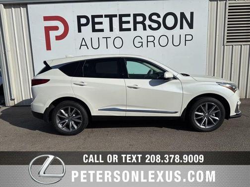 White Diamond Pearl 2019 Acura RDX Technology Package