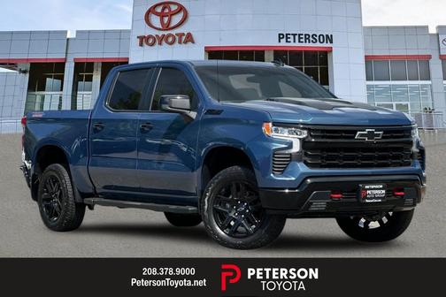 Lakeshore Blue Metallic 2024 Chevrolet Silverado 1500 LT Trail Boss