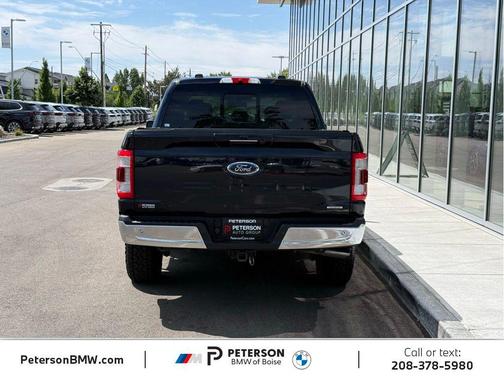 Antimatter Blue Metallic 2021 Ford F-150 Lariat