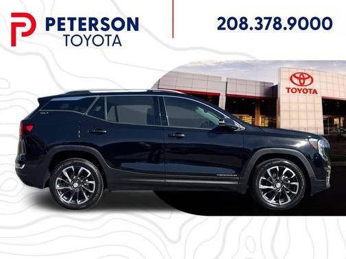Ebony Twilight Metallic 2022 GMC Terrain SLT