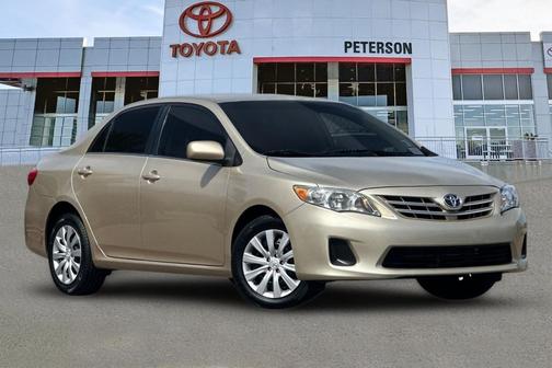 Sandy Beach Metallic 2013 Toyota Corolla LE