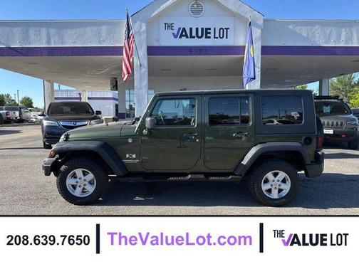 Jeep Green Metallic Clearcoat 2007 Jeep Wrangler Unlimited X