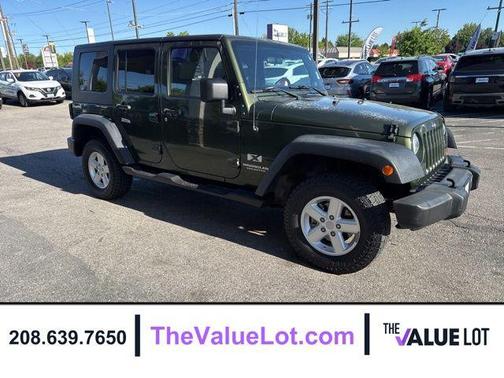 Jeep Green Metallic Clearcoat 2007 Jeep Wrangler Unlimited X