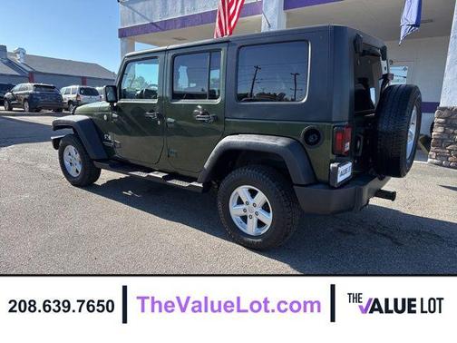 Jeep Green Metallic Clearcoat 2007 Jeep Wrangler Unlimited X