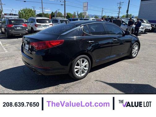 Ebony Black 2013 Kia Optima EX
