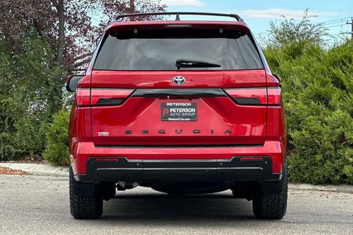 Supersonic Red 2023 Toyota Sequoia Platinum