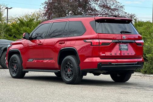 Supersonic Red 2023 Toyota Sequoia Platinum