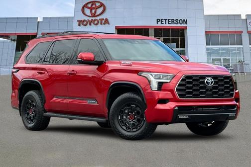 Supersonic Red 2023 Toyota Sequoia Platinum