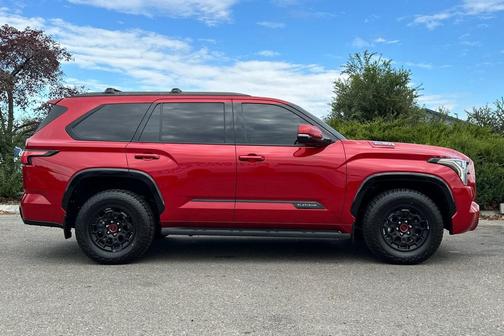 Supersonic Red 2023 Toyota Sequoia Platinum