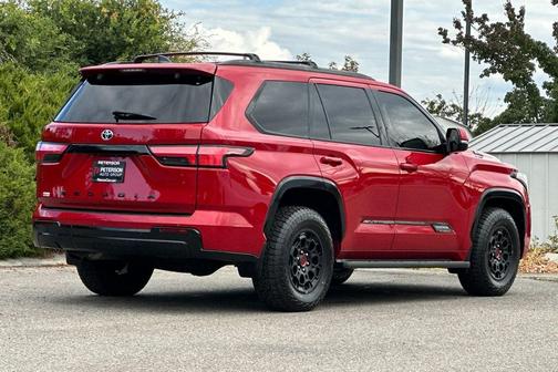 Supersonic Red 2023 Toyota Sequoia Platinum