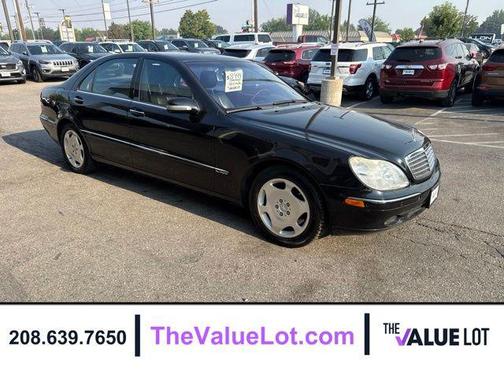 Black Opal Metallic 2001 Mercedes-Benz S-Class S 600
