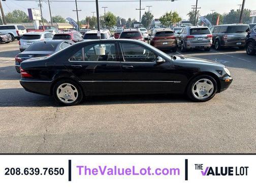 Black Opal Metallic 2001 Mercedes-Benz S-Class S 600