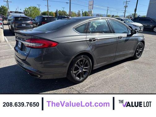 Magnetic Metallic 2018 Ford Fusion SE