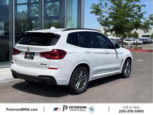 Alpine White 2020 BMW X3 M40i
