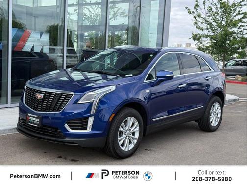 Opulent Blue Metallic 2025 Cadillac XT5 Luxury