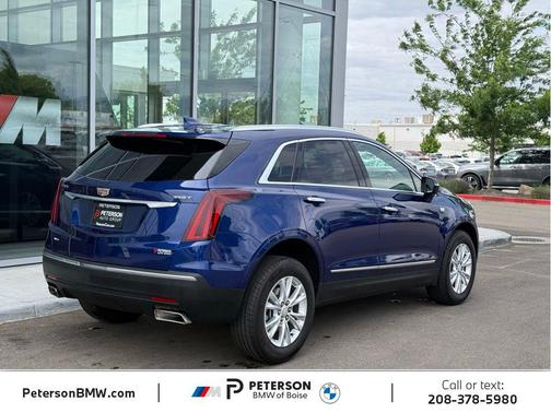 Opulent Blue Metallic 2025 Cadillac XT5 Luxury