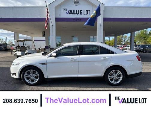 White Platinum Clearcoat Metallic 2015 Ford Taurus SEL