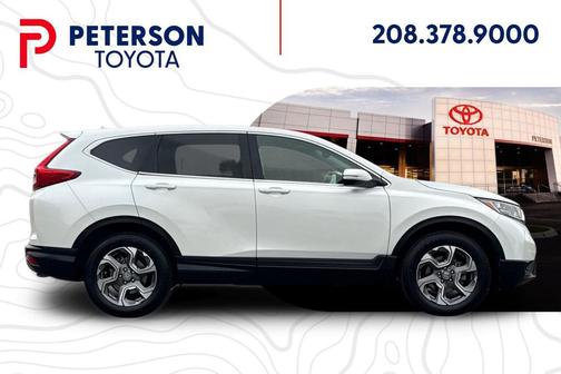 Platinum White Pearl 2019 Honda CR-V EX-L
