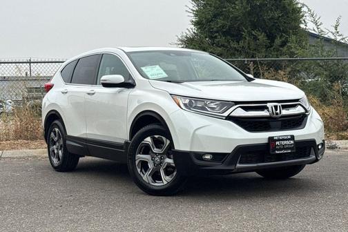 Platinum White Pearl 2019 Honda CR-V EX-L