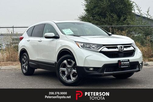 Platinum White Pearl 2019 Honda CR-V EX-L