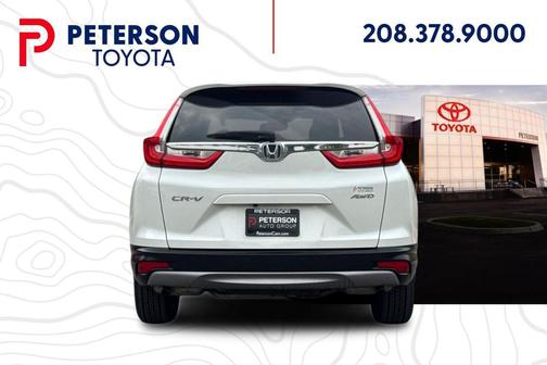 Platinum White Pearl 2019 Honda CR-V EX-L